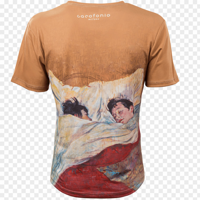 Impressionism T-shirt Paper Sleeve Neck PNG