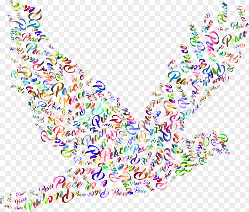 Peace Pigeon Columbidae Typography Doves As Symbols Clip Art PNG