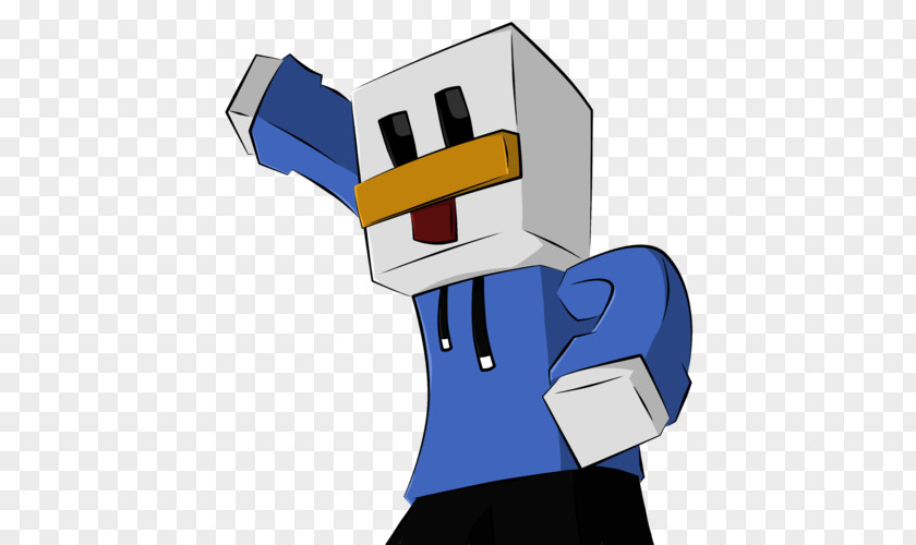 Skin Minecraft: Story Mode Duck YouTuber PNG