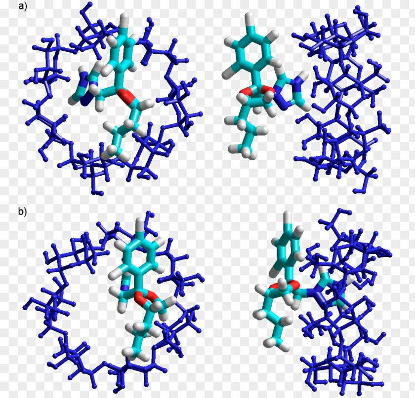 Cyclodextrin Symmetry Point Pattern Coordination Complex PNG