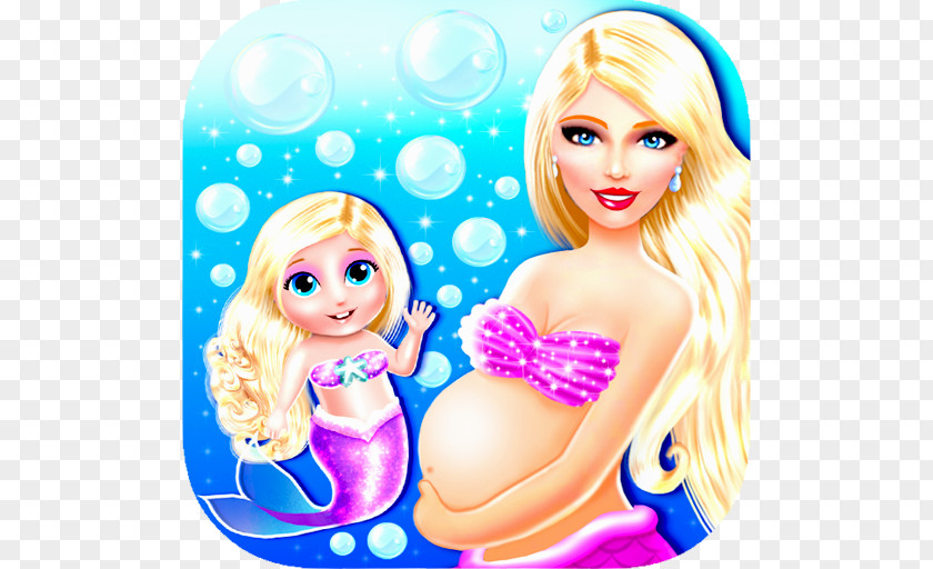 Mermaid Mommy Newborn Baby Delicious Art Ball Cake Cute Pony Princess Care Guitar Doctor Games PNG