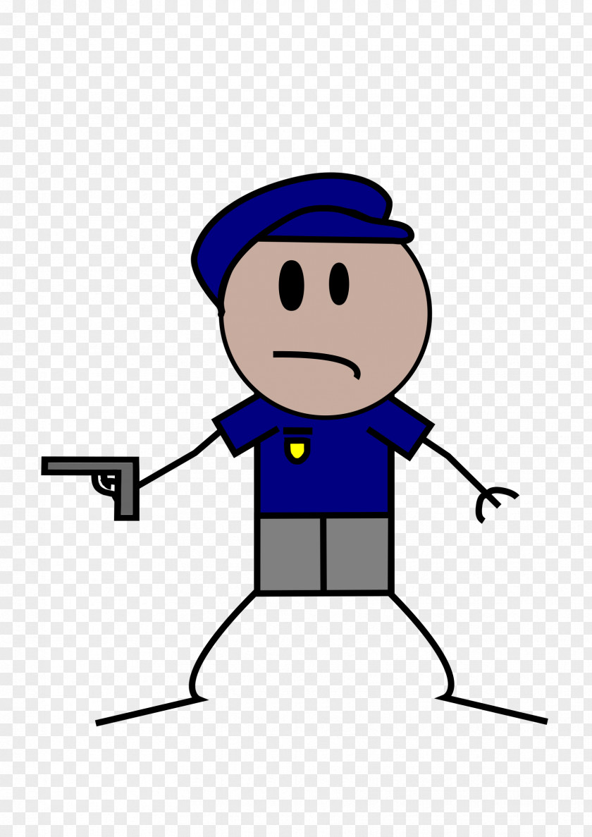 Policeman Police Officer Stick Figure Clip Art PNG