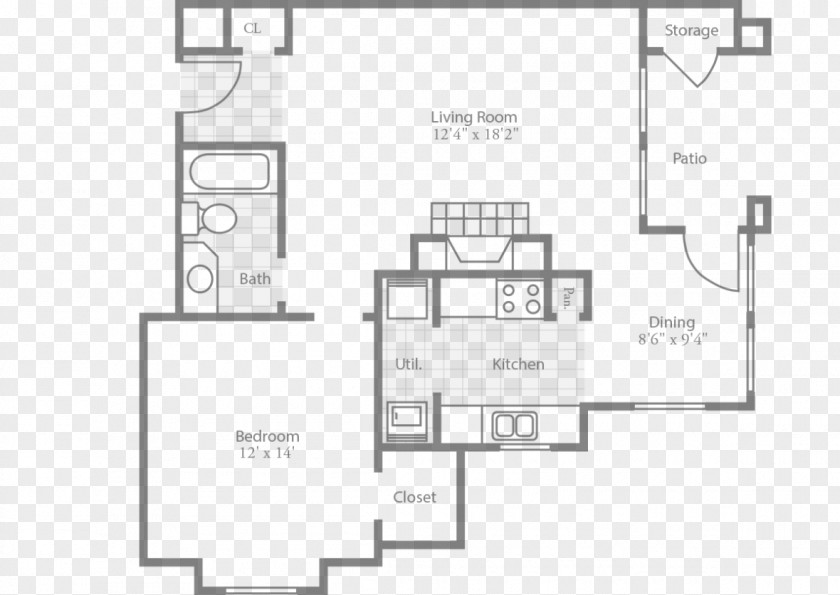 Apartment The Renaissance At Norman Apartments Crowne Oaks Circle Jamestown Floor Plan PNG