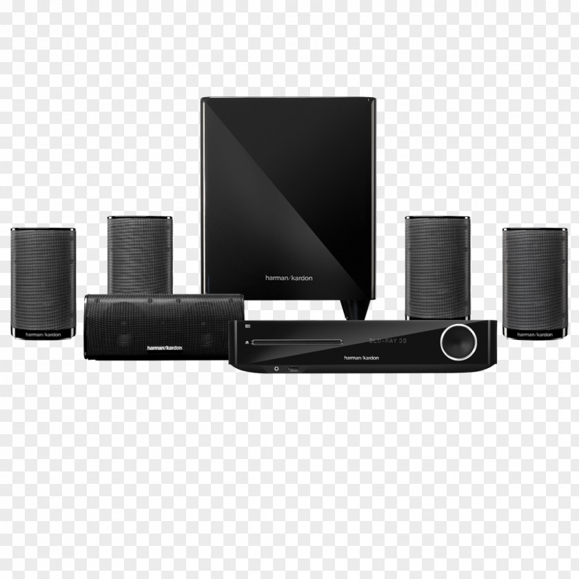Blu-ray Disc Home Theater Systems 5.1 Surround Sound Harman Kardon BDS 685 Cinema System Loudspeaker PNG