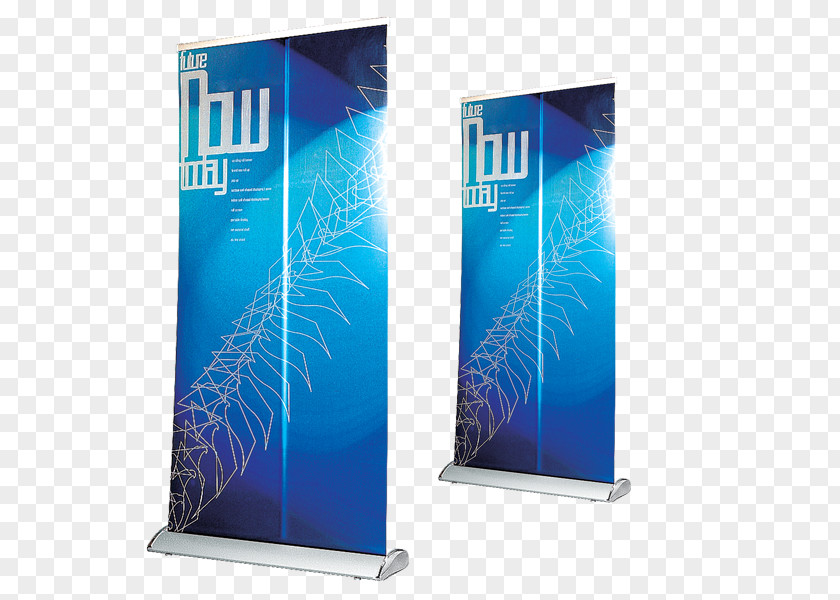 Business Advertising Широкоформатная печать Display Stand PNG