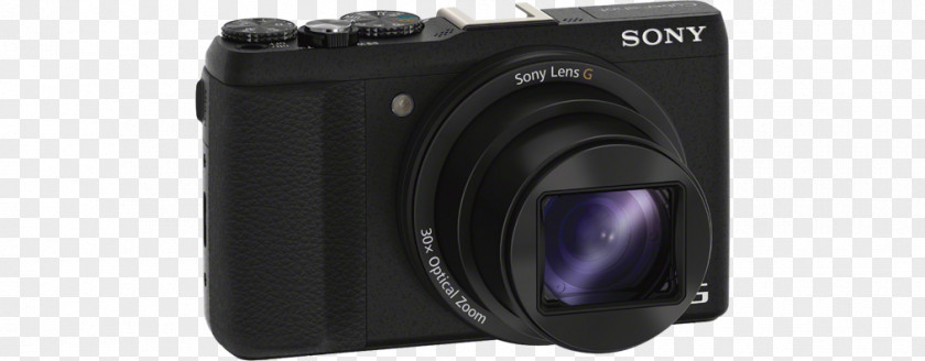 Camera 4k Sony Cyber-shot DSC-HX60V Digital Still 21.1 Million Pixels Black #track Point-and-shoot 索尼 PNG