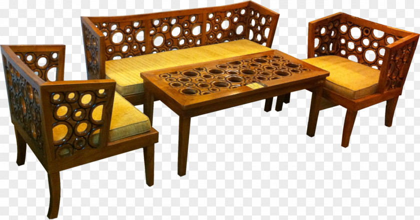 Chair Teak Furniture Wood PNG