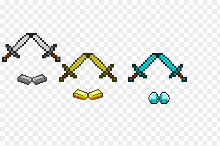 Diamond Sword Minecraft Mods Pixel Art PNG