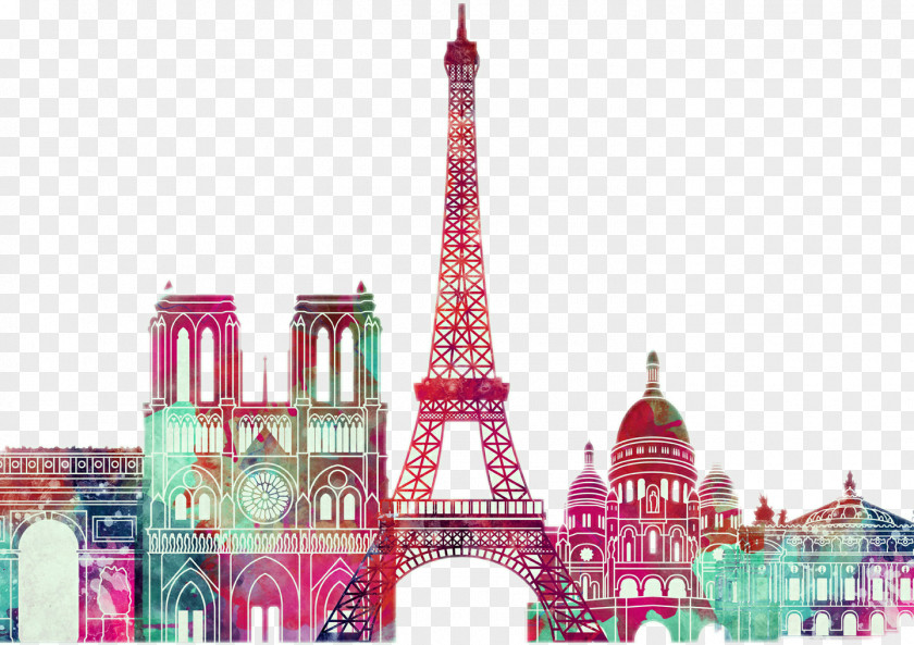Steeple Tourism Eiffel Tower Drawing PNG