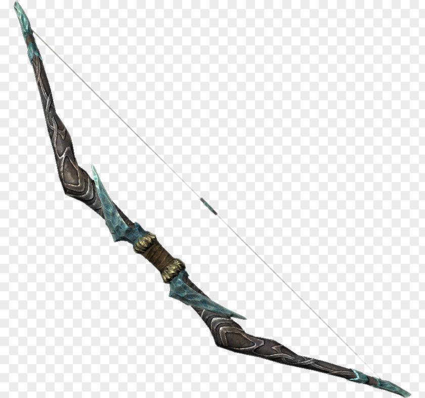 Bow Weapon The Elder Scrolls V: Skyrim – Dragonborn Dawnguard Oblivion Online And Arrow PNG