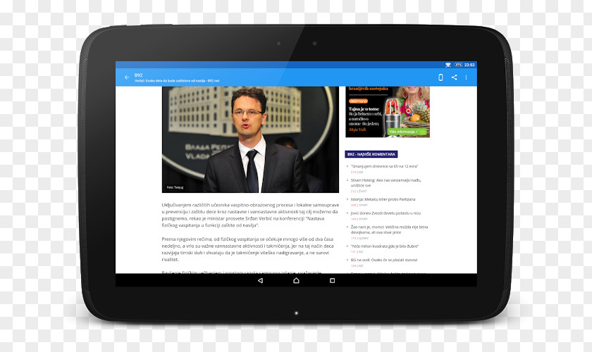 Business Tablet Computers Multimedia PNG