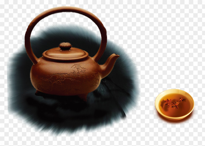 Chinese Style Teapot Free To Pull The Material Download Green Tea Yum Cha Oolong Culture PNG
