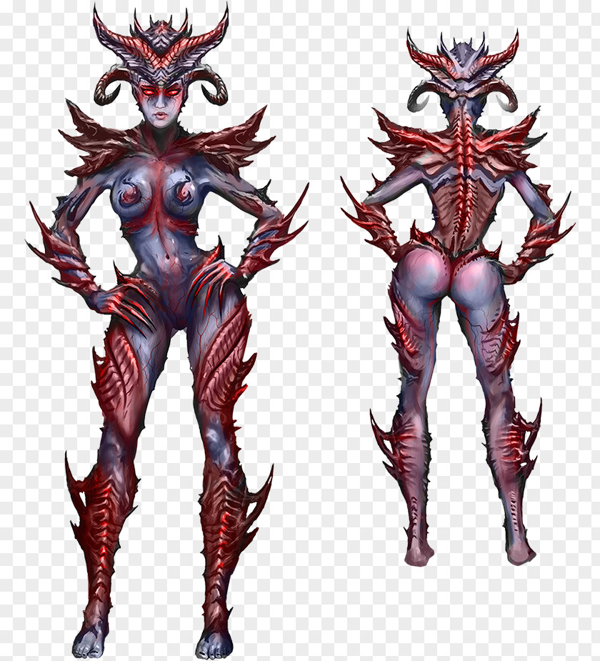 Demon War For The Overworld Succubus Art Video Game PNG