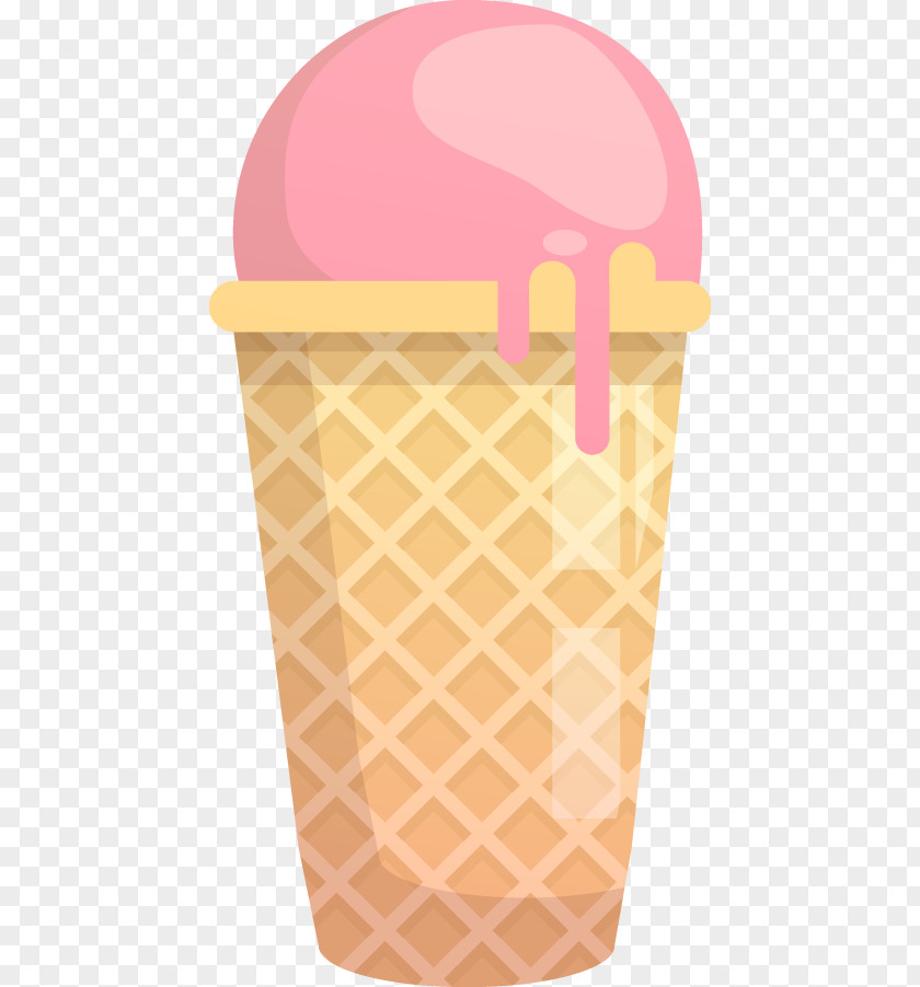 Ice Cream Neapolitan Gelato Cone PNG