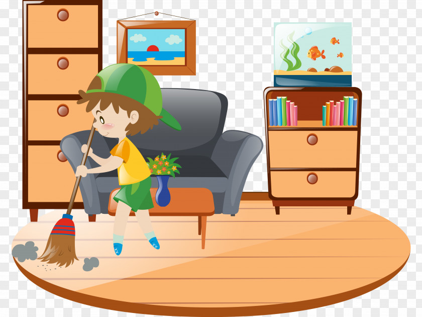 Living Room Cleaning Couch Clip Art PNG