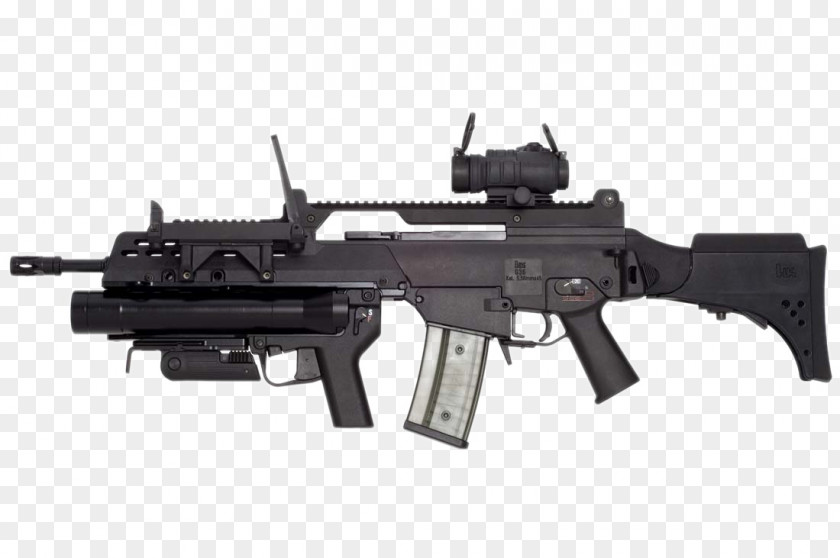 Military Weapons Firearms Weapon Automatic Firearm Heckler & Koch G36 Stock Photography PNG
