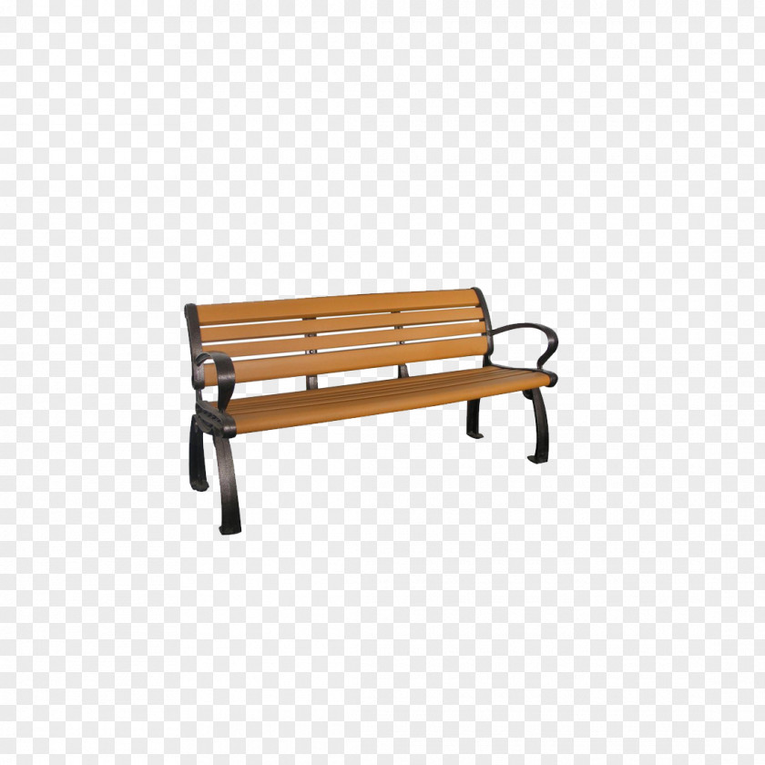 Chair Table Bench Park Wood PNG