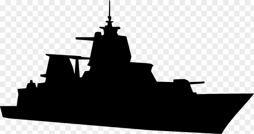 Frigate Silhouette Ship Cartoon PNG