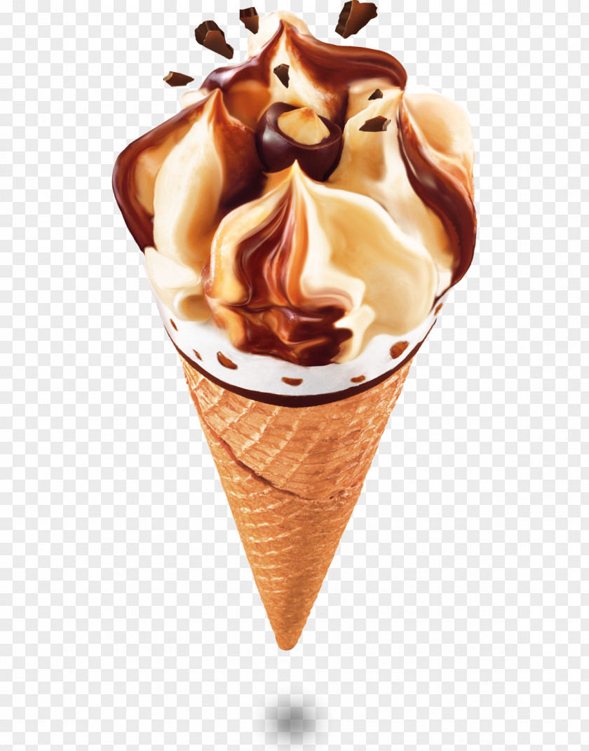 Ice Cream Sundae Chocolate Gelato Cones Dame Blanche PNG