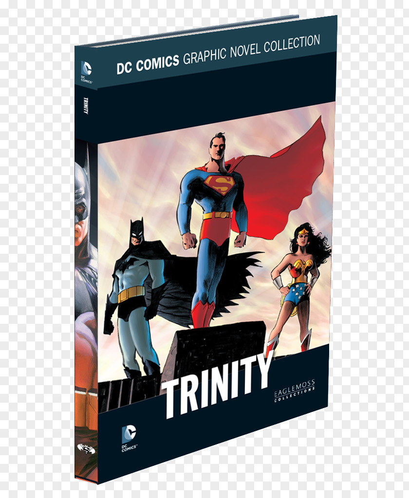 Superman Batman/Superman/Wonder Woman Trinity PNG