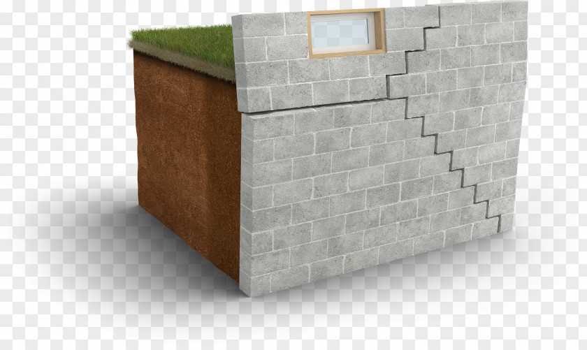 Wall Crack Shear Foundation Brick Basement PNG