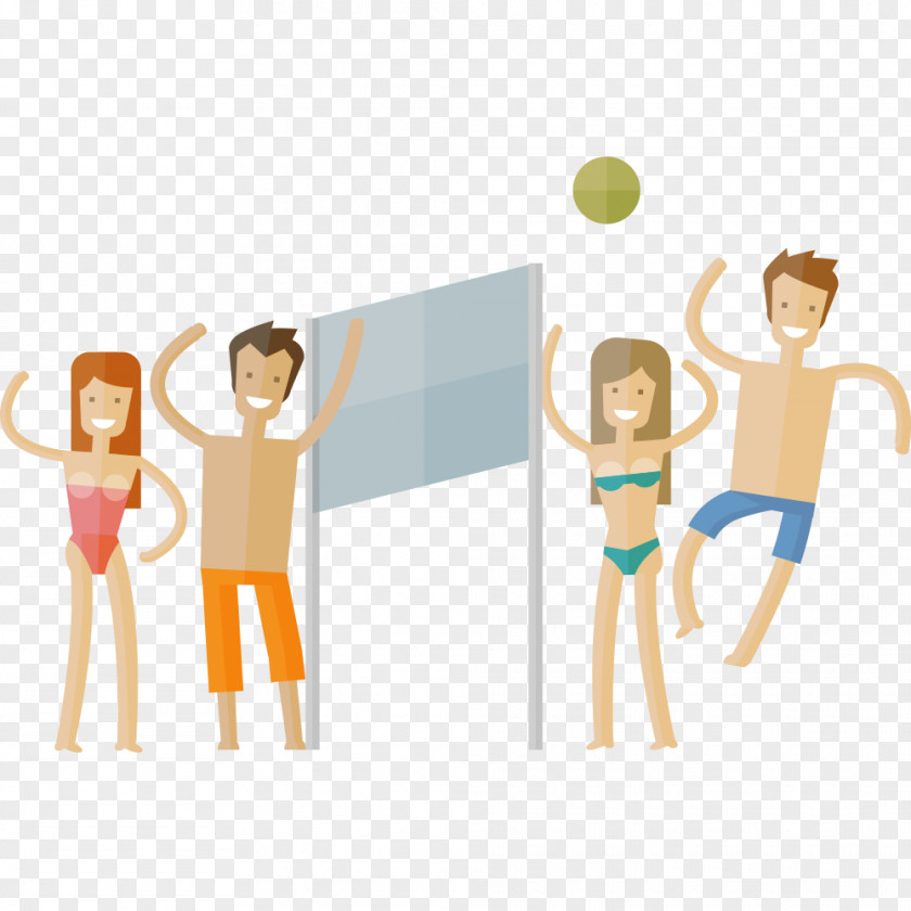 Beach Theme Vector Graphics Stock Illustration Vacation PNG