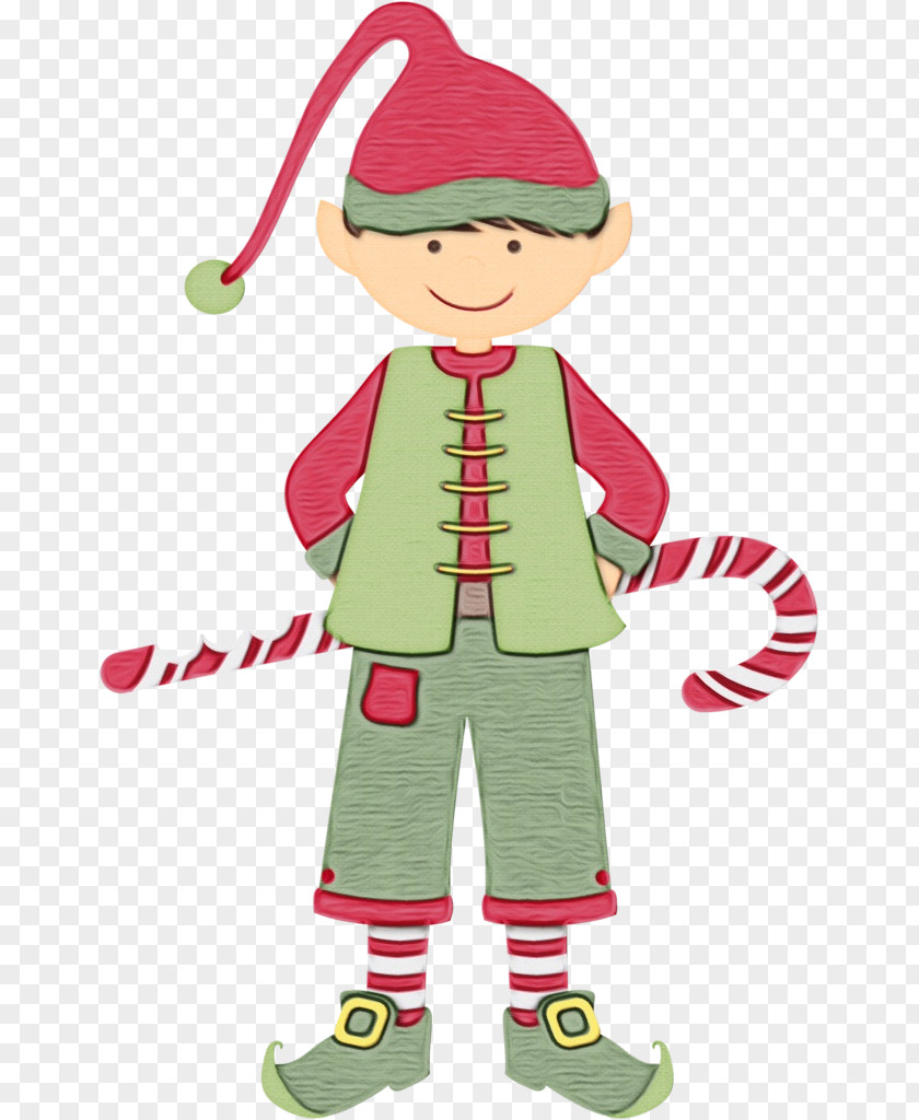 Costume Christmas Elf PNG