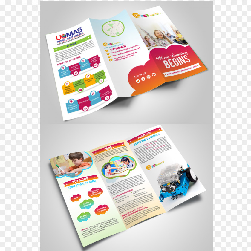 Creative Brochure Design Flyer Project PNG