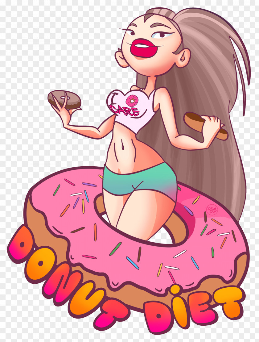 Design Work Of Art Donuts Drawing PNG