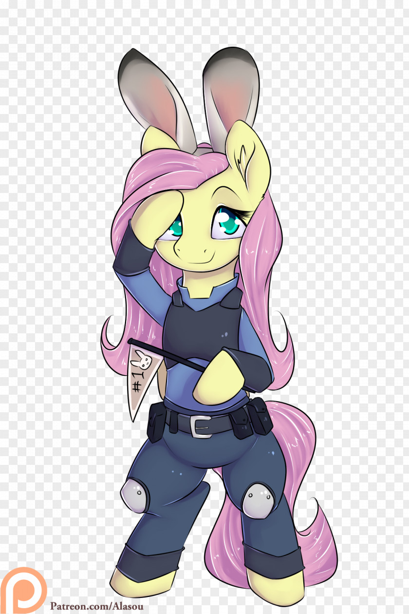 Forever Judy Blume Rabbit Lt. Hopps Pony DeviantArt Drawing PNG