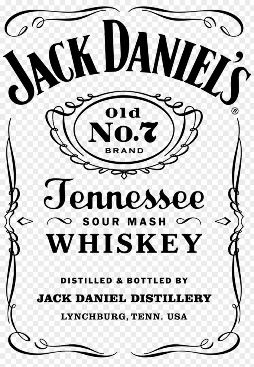 Jack Daniels Daniel's Rye Whiskey Logo PNG