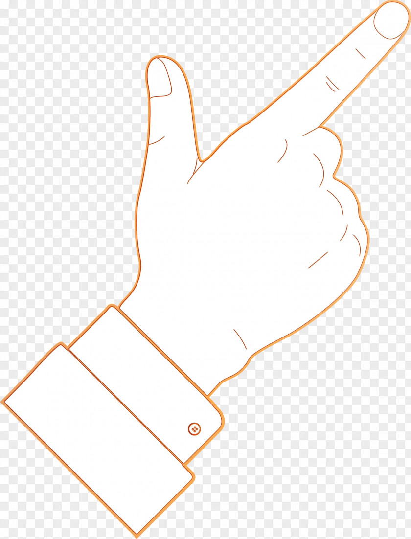 Line Finger Hand Thumb PNG