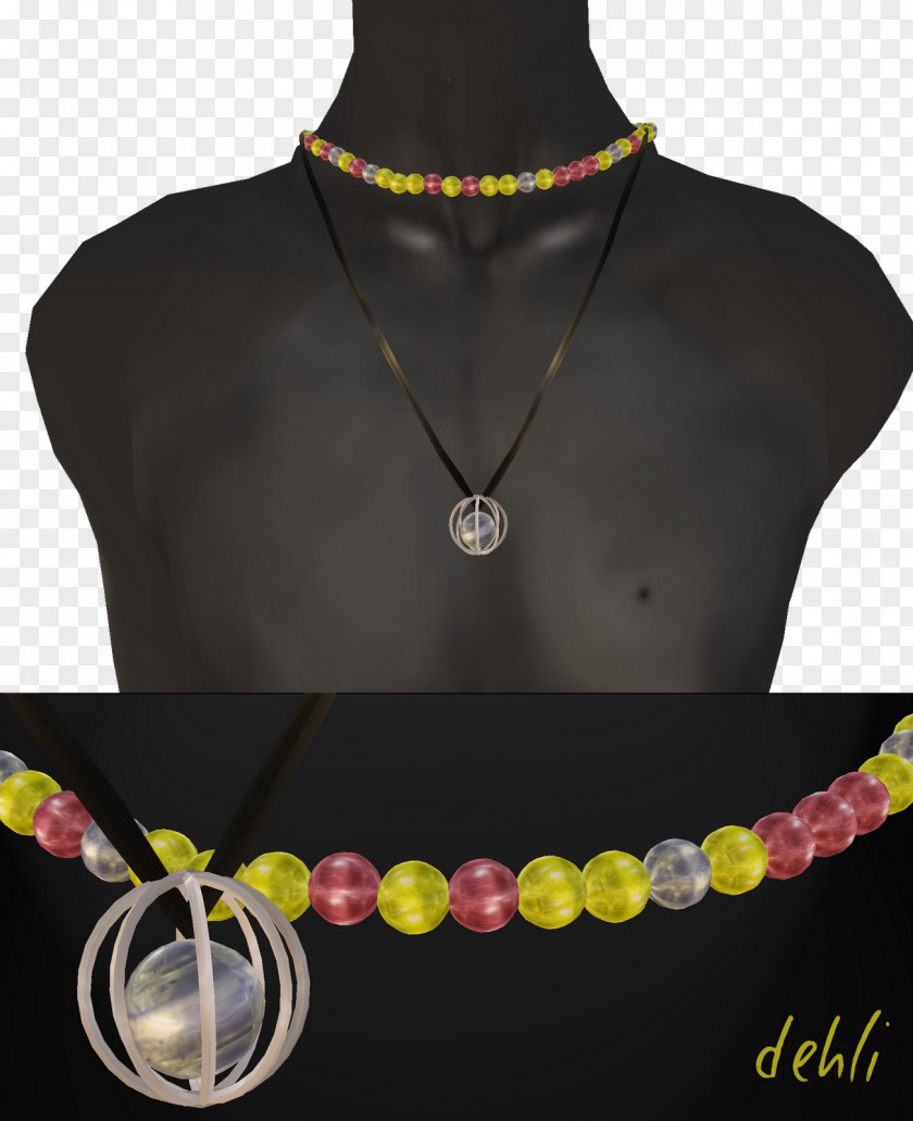 Necklace Bead Chain PNG
