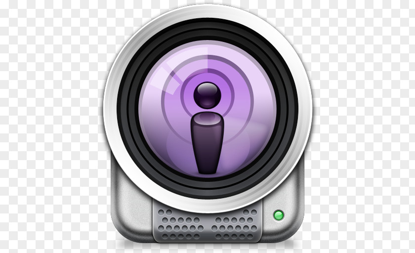 Podcast Producer Capture Streaming Media MacOS PNG