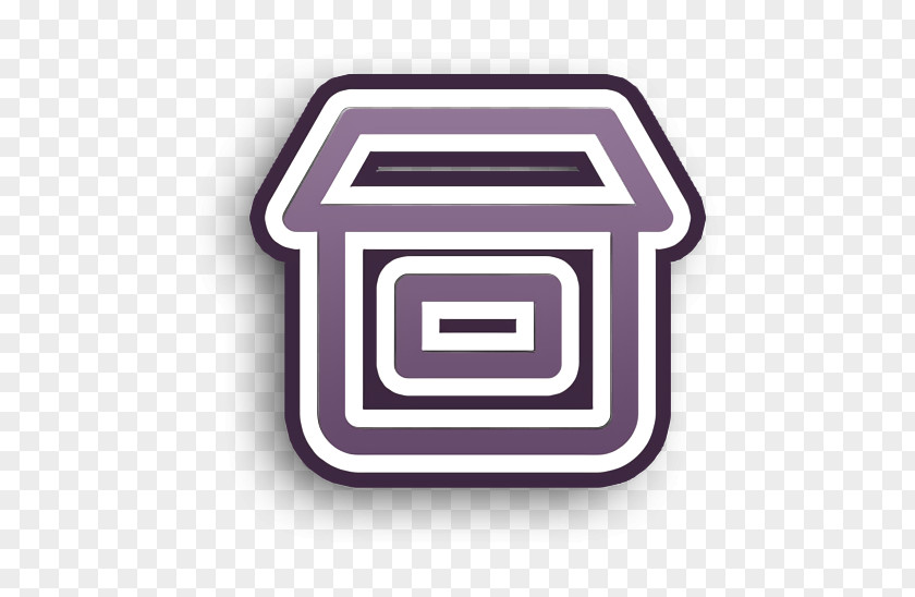 Rectangle Symbol Ecommerce Icon Shop Store PNG