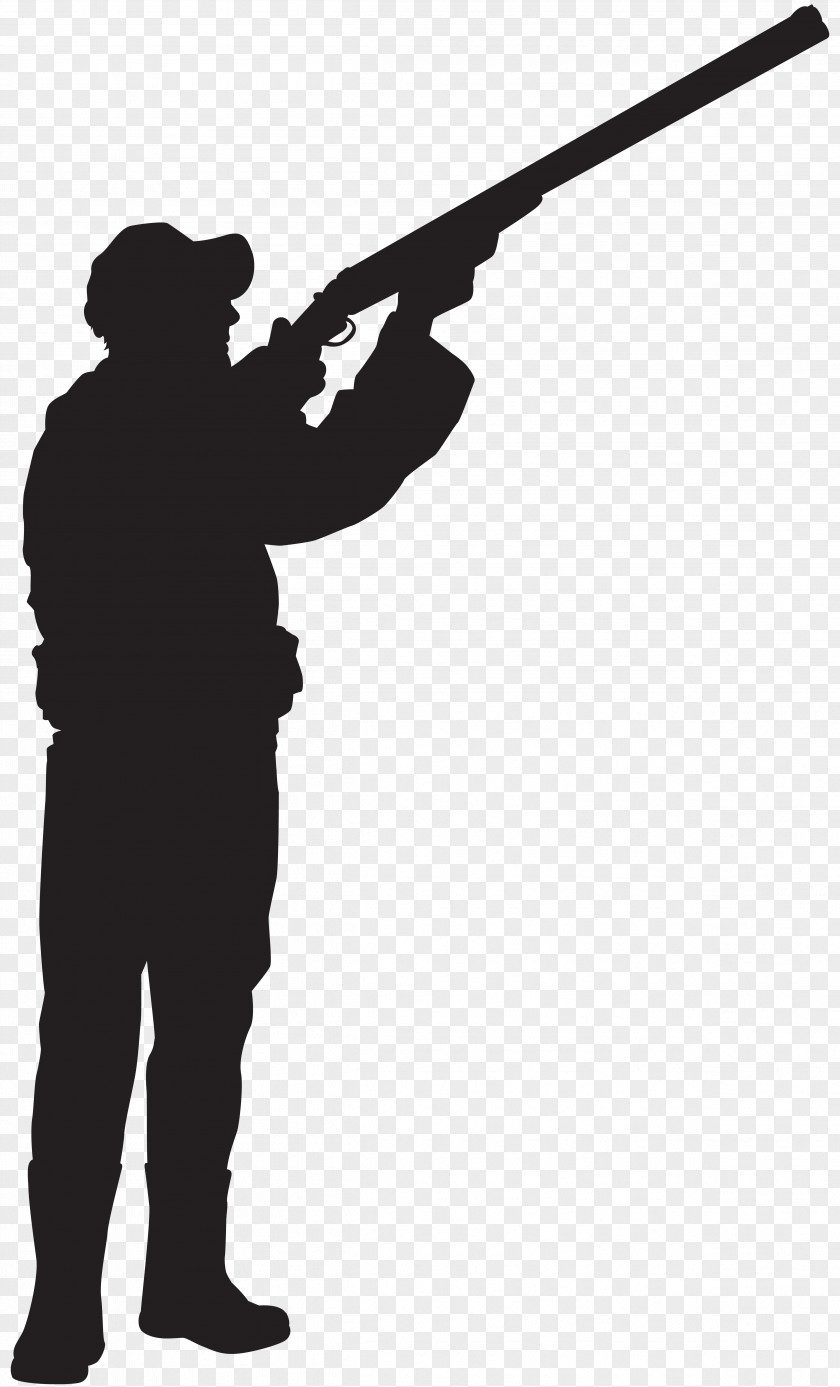 Silhouete Hunting Silhouette Shooting Sport Clip Art PNG