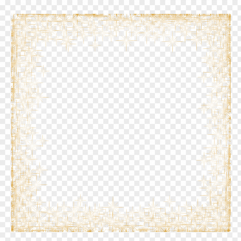 Star Spot Border Placemat Pattern PNG