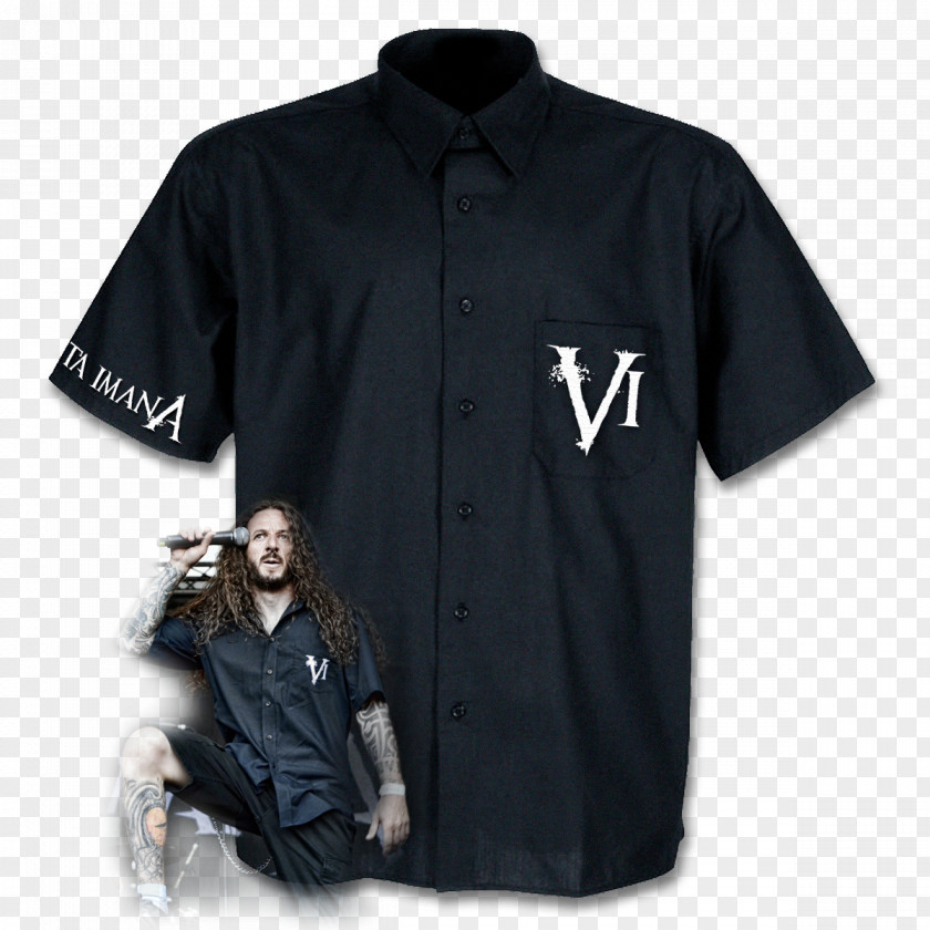 T-shirt La Camisa Negra Sleeve Dress Shirt PNG