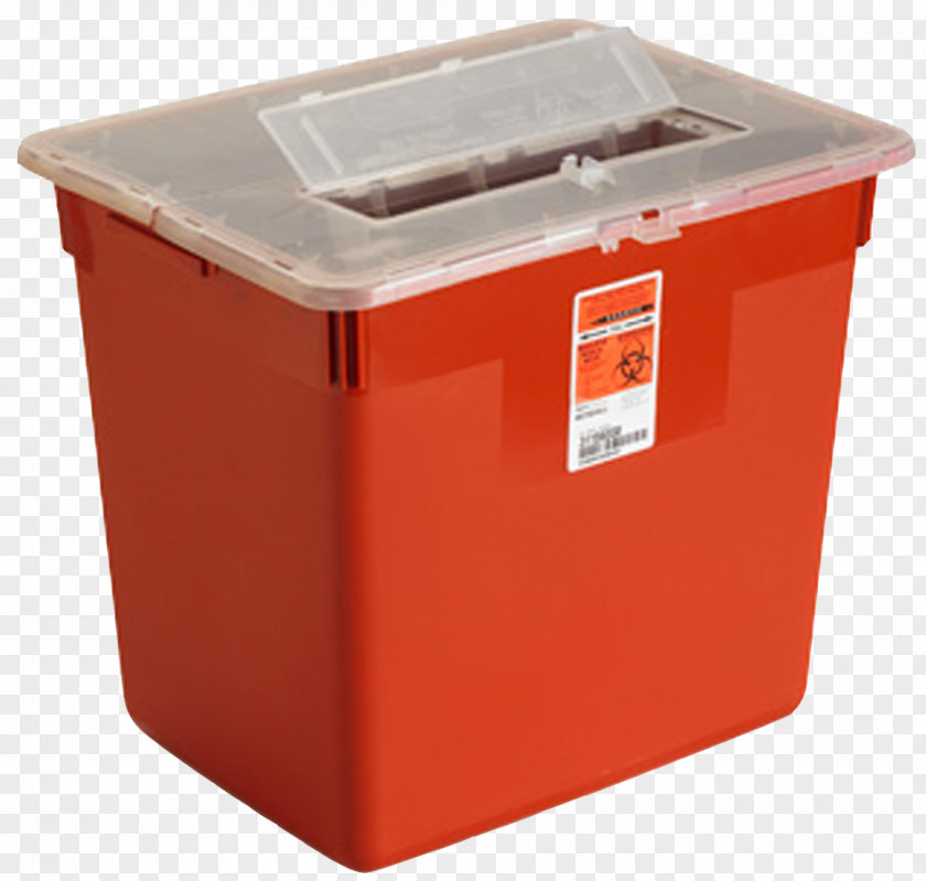 Waste Container Sharps Management Medical PNG