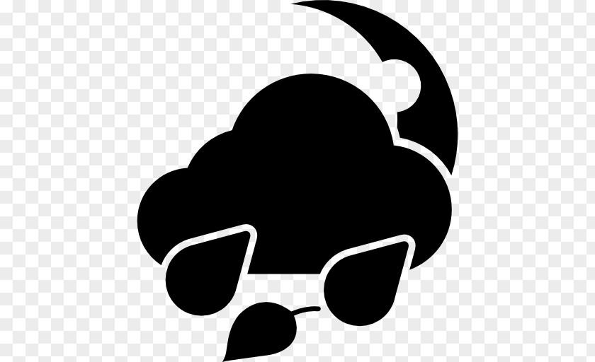 A Rainy Night Thunderstorm Hail Clip Art PNG