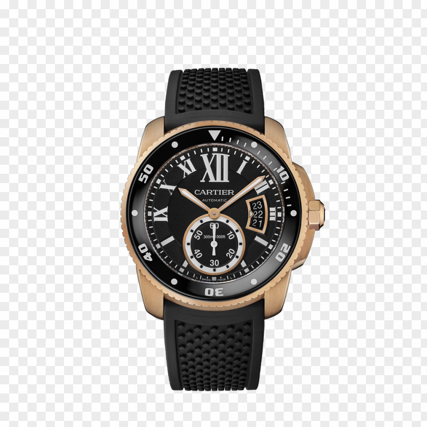 Alligator Diving Watch Cartier Tank Automatic PNG