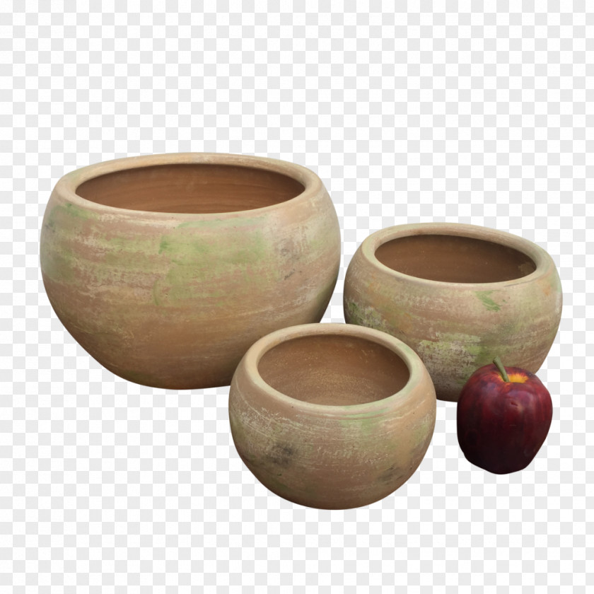 Pottery Ceramic Flowerpot Bowl PNG