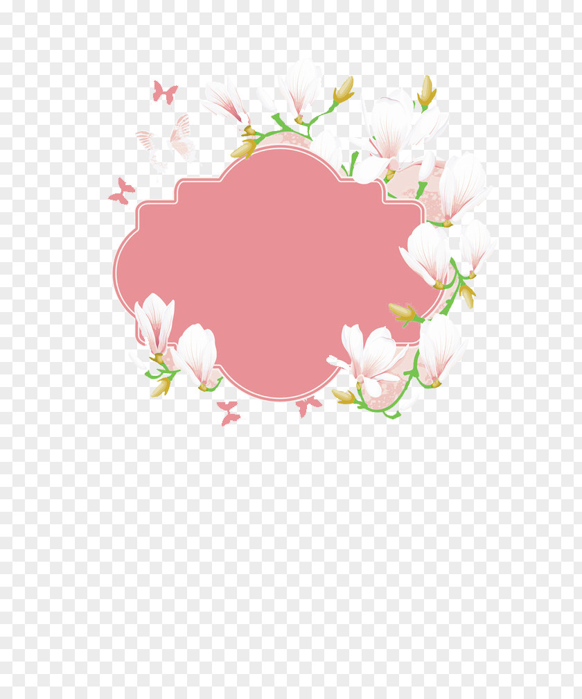 White Flowers Flower Butterfly Icon PNG