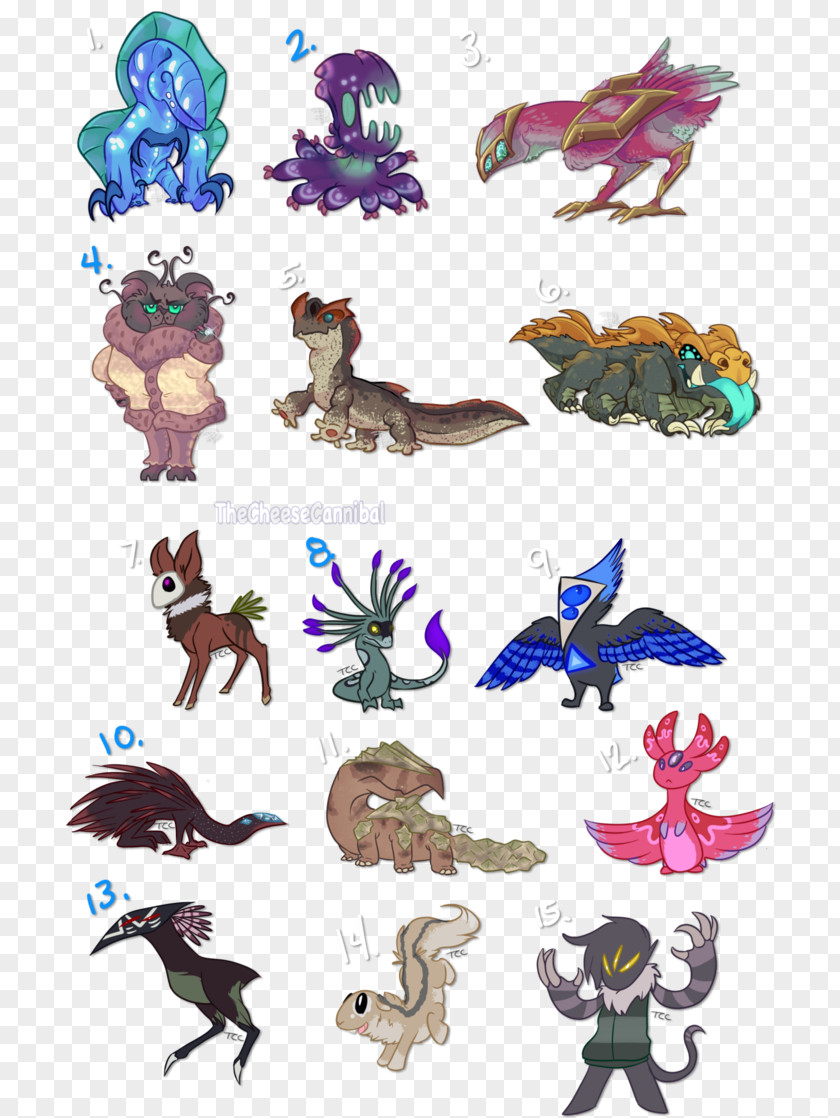 Animal Character With A Bow Legendary Creature Clip Art PNG