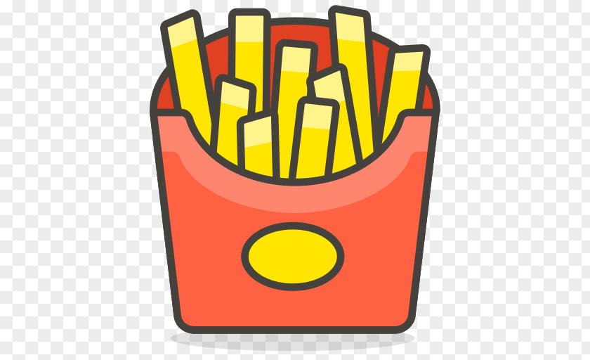 Barbecue French Fries Potato Emoji Food PNG