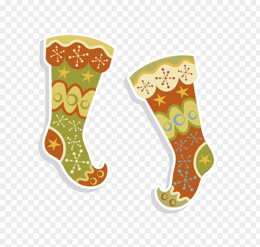 Boots Christmas Stocking Shoe PNG