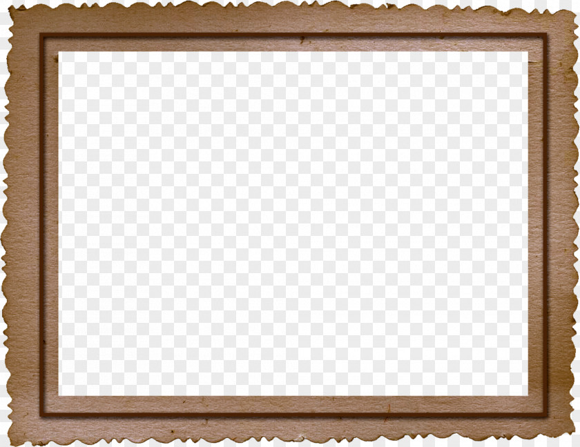 Brown Frame Picture PNG