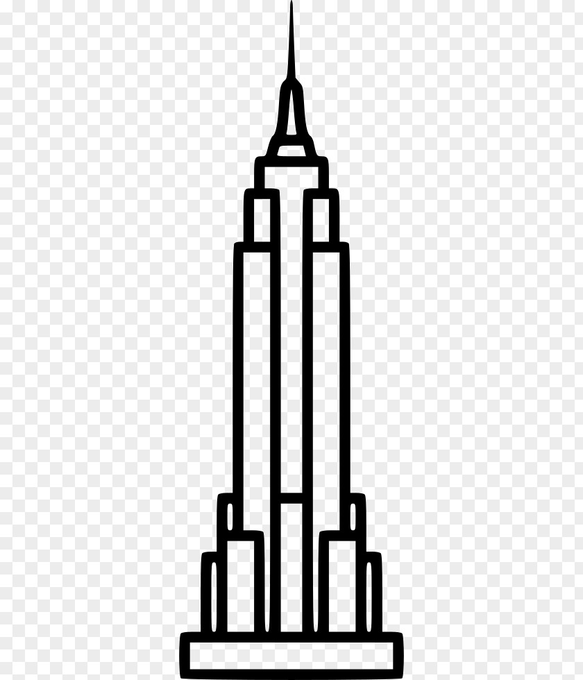 Empire State Building Statue Of Liberty Drawing Clip Art PNG