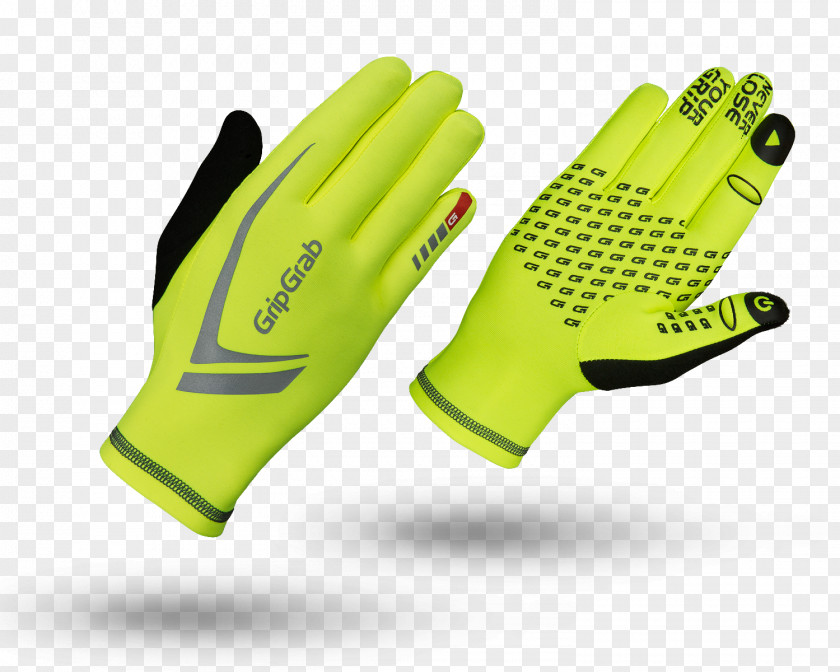 Glove High-visibility Clothing Running Accessories PNG