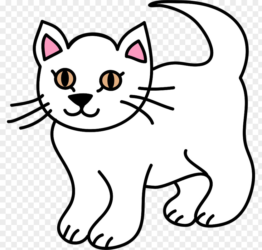 Lovely Hand-painted Kitten Whiskers Wildcat Domestic Short-haired Cat PNG
